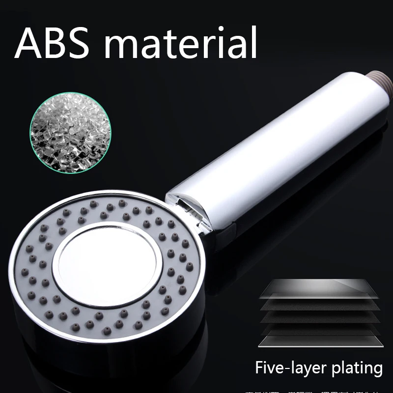 

Luxury Double Sided High Pressure Rainfall Shower Head Water Sprayer Saving SPA For Bath Shower Head Showers Bathroom ABS Nozzle