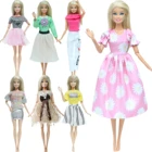 1 шт. модное платье для куклы BJDBUS, повседневная одежда, юбка, жилет, блузка, брюки, Одежда для куклы Барби, аксессуары для девочек, игрушки сделай сам