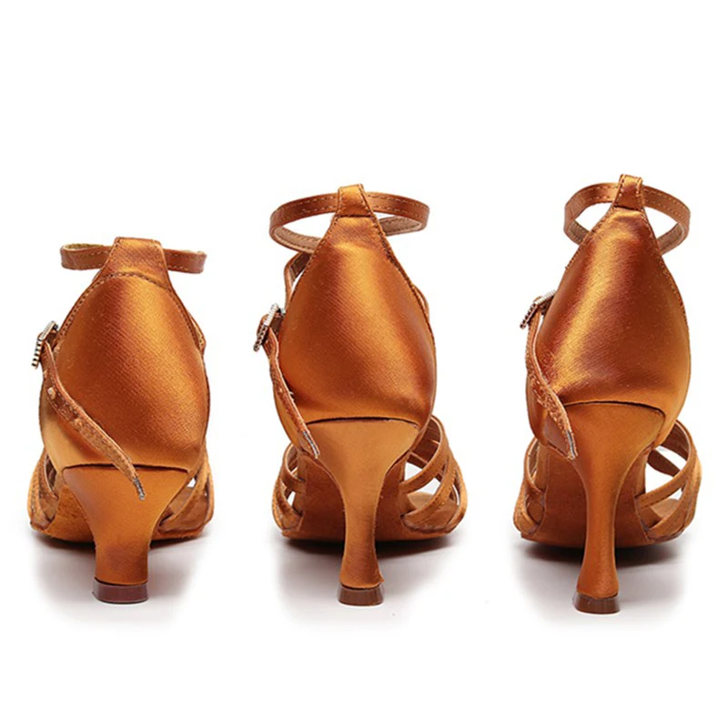 SUN LISA Classic Women's Lady's Girl's Dancing Shoes With High Heels Salsa Tango Ballroom Latin Dance Shoes