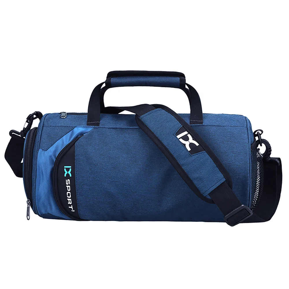 Men's multifunctional sports bag, used for fitness, outdoor training, travel, sports, dry and wet separation