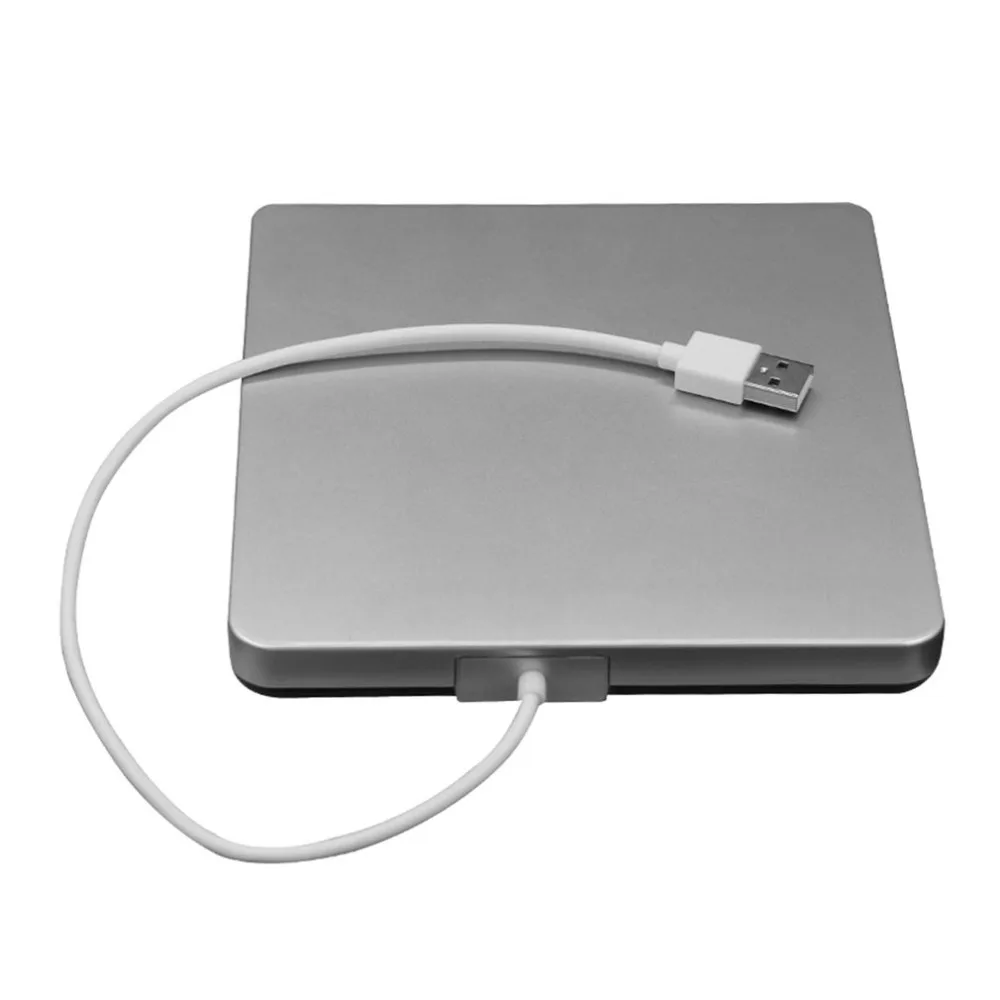 Портативный dvd-плеер CD RW привод горелки Писатель слот загрузки USB 2,0 интерфейс для ноутбука Настольный Ноутбук dvd portatil