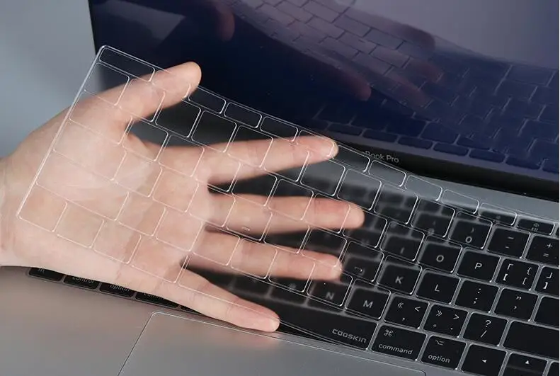 

Laptop Keyboard Cover For MacBook Air Pro 11 12 13 15 17 inch Retina Touch Bar Notebook Protective Skin TPU Clear Film US Layout