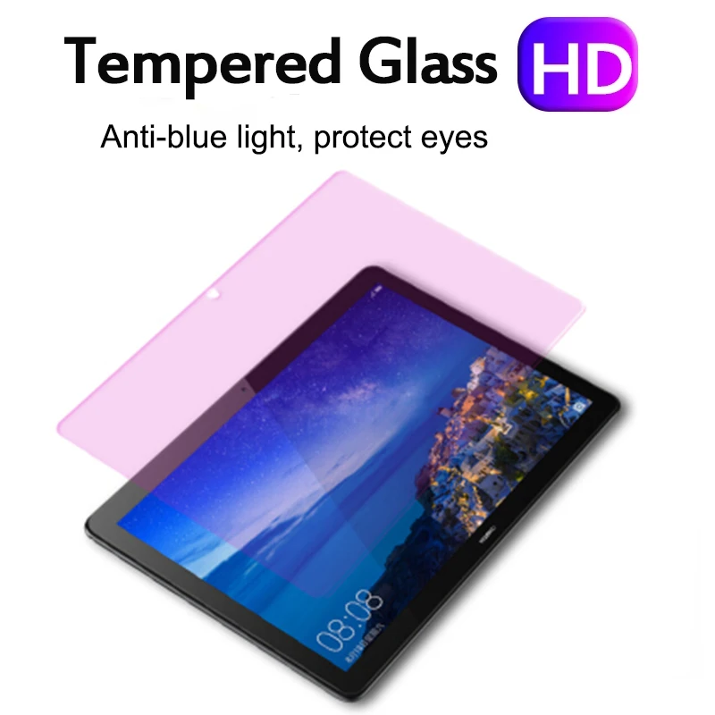 Tempered Glass Screen Protector For Huawei MediaPad T5 10 AGS2-W09/L09/L03/W19 10.1' inch Tablet Anti Blue Light 9H Glass Film