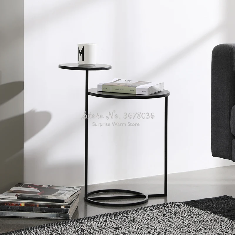 Современный журнальный столик в скандинавском стиле модный двухслойный