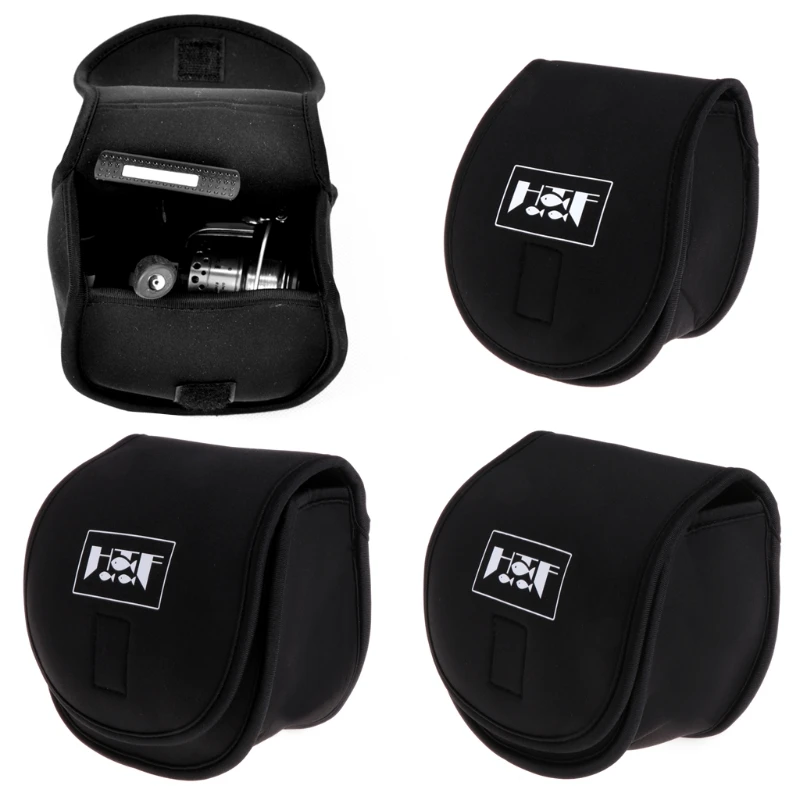 

Spinning Reel Pouch Baitcasting Fishing Reel Bag Protective Case Cover Holder Fishing Reel cover for fishing