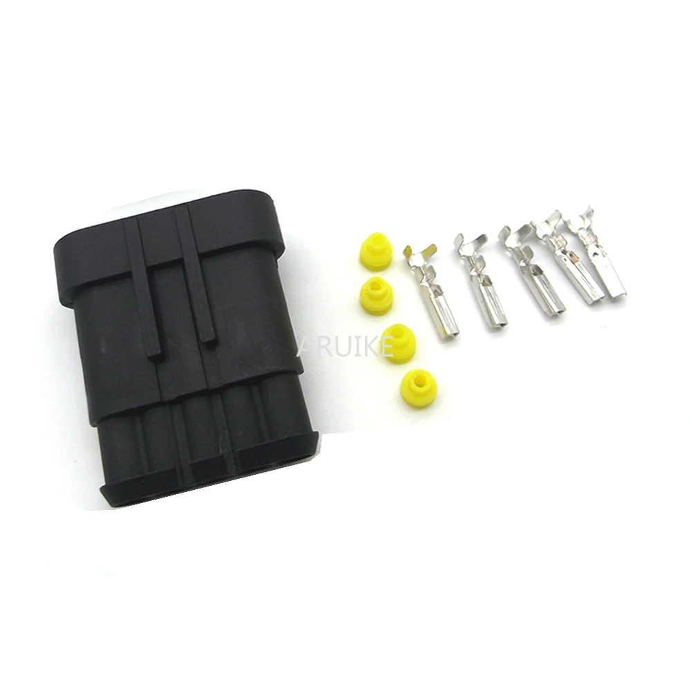 10 комплектов 5 контактный Водонепроницаемый Электрический быстроразъемный