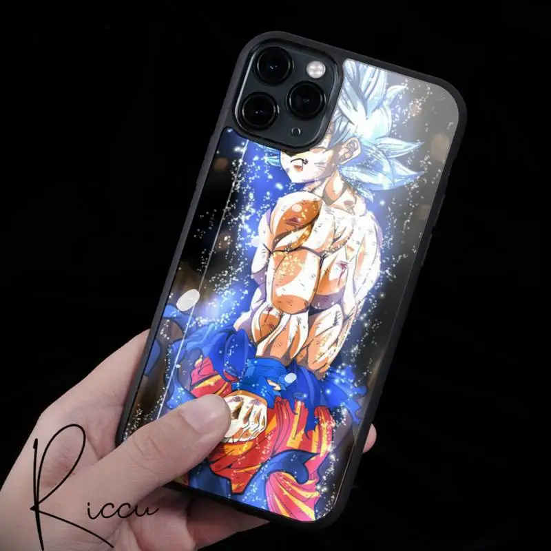 

Dragons Balls Z Super Son Goku DBZ Phone Case Rubber for iPhone 12 11 Pro Max XS 8 7 6 6S Plus X 5S SE 2020 XR 12 Mini case