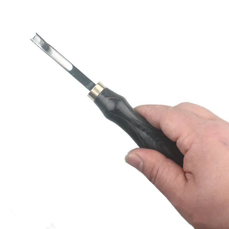 DIY ручной работы во французском стиле кожаная кромка скошенная режущий нож для