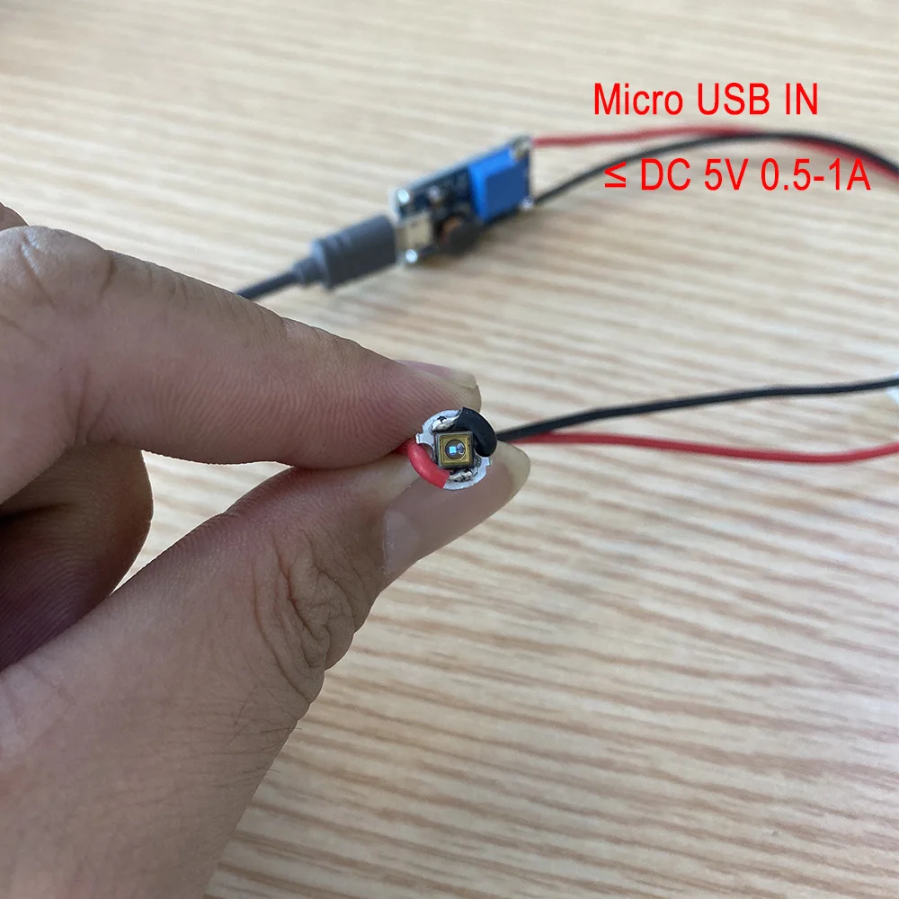 275NM UVC Светодиодный модуль для DIY мобильный телефон дезинфекция коробка маска