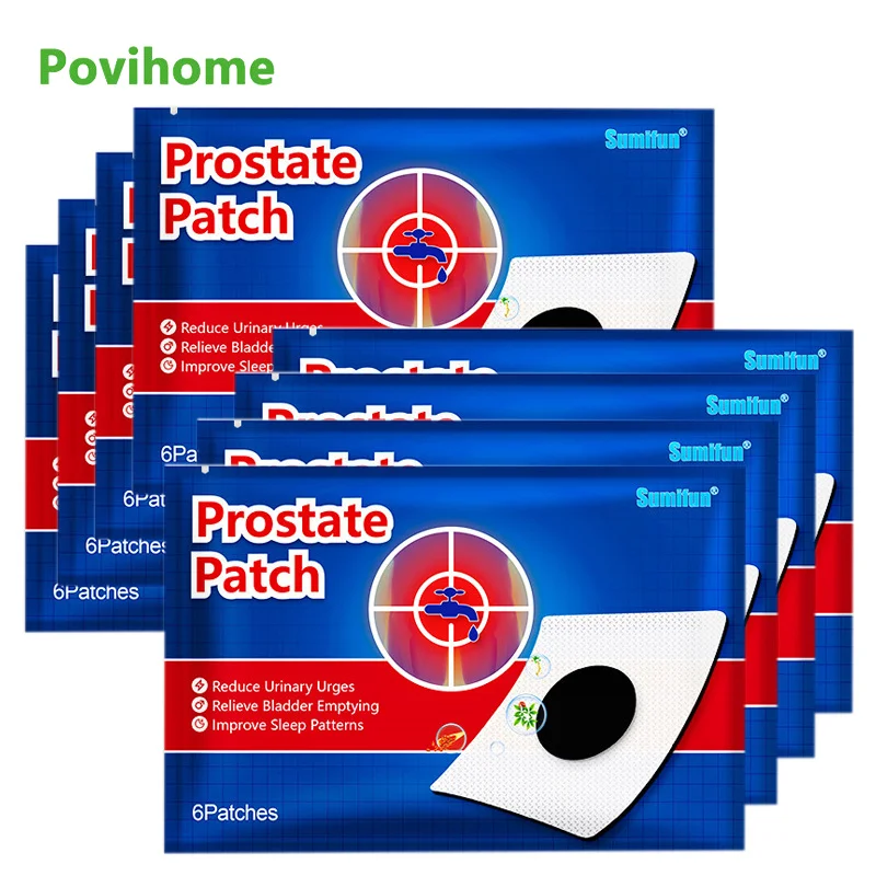 

12/18pcs Sumifun Natural Herbs Man Prostatic Navel Patch Prostatitis Prostate Treatment Patches Urologic Health Care Plaster