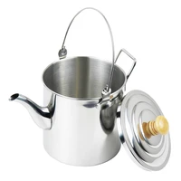 outdoor camping pot stainless steel kettle tea kettle coffee pot camping travel
