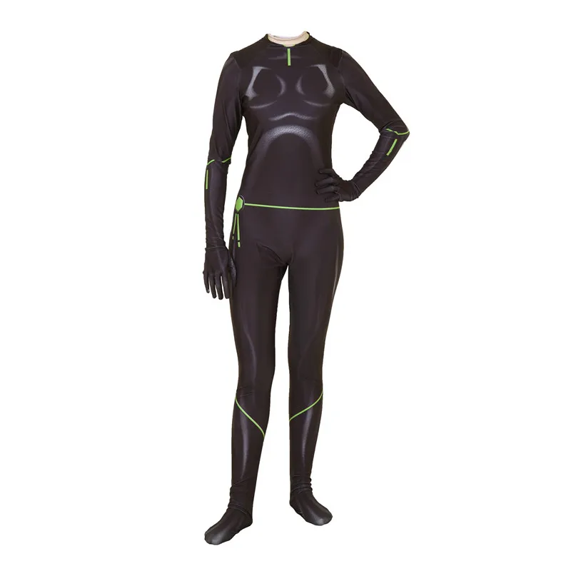 Аниме Косплей Костюм королева пчела костюм Кошка Нуар парик Zentai лайкра 3D комбинезон с принтом Хэллоуин костюм для детей для женщин и мужчин
