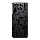 Для Samsung S21 Ultra S20 Plus, пленка с узором крокодила, матовая пленка, наклейки, матовая защитная пленка для Note 20 Ultra S21