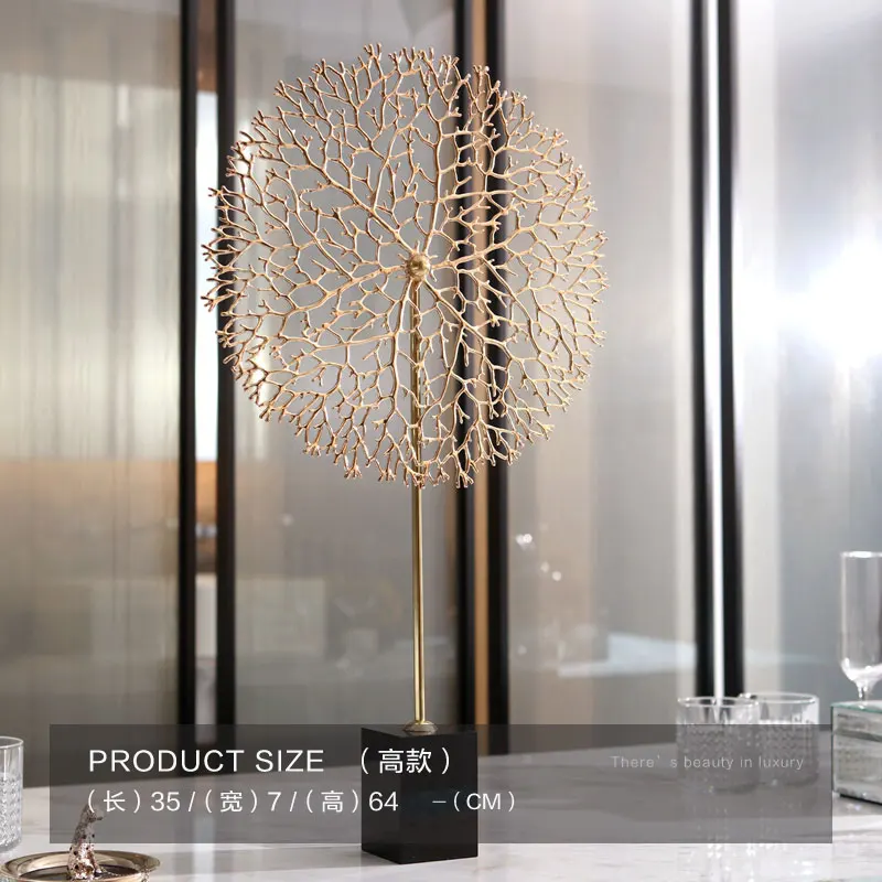 Медная Коралловая статуя украшения для рукоделия рождественские дома черная