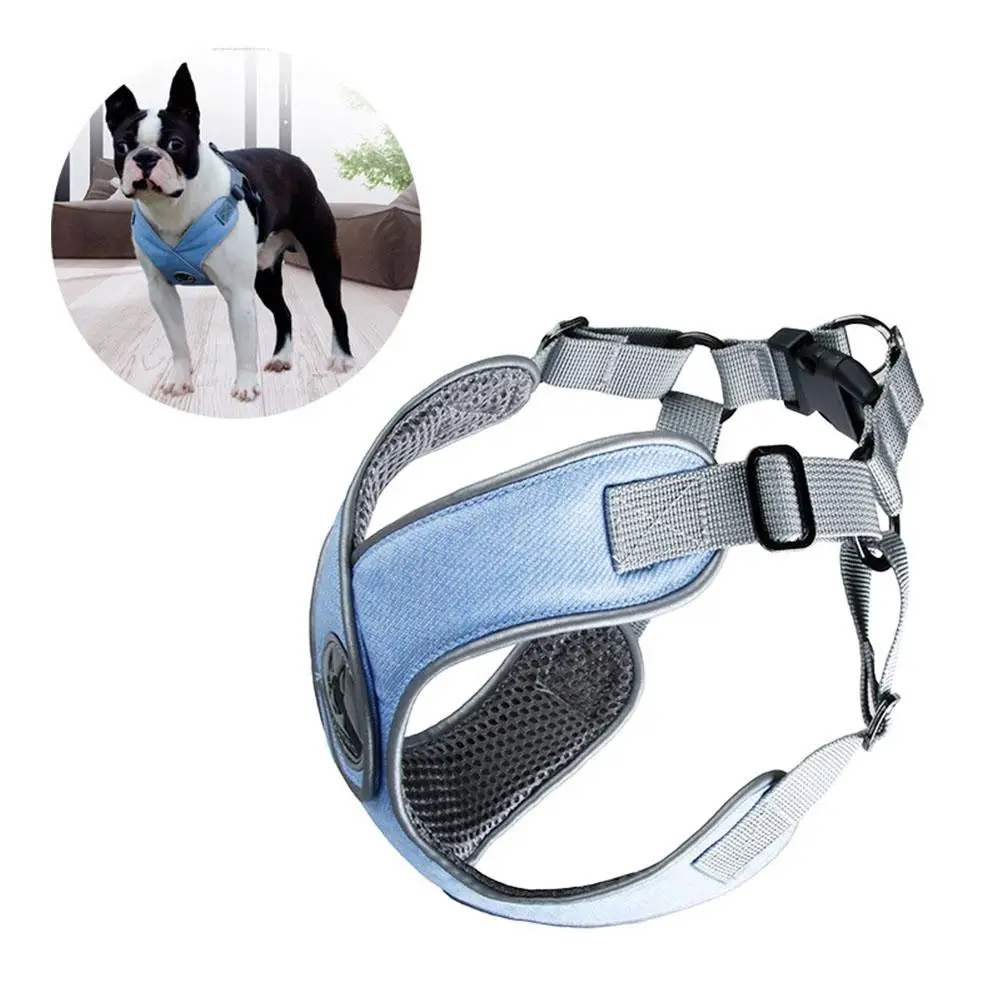 Дышащая шлейка для собаки домашнего животного нагрудный поводок питомца