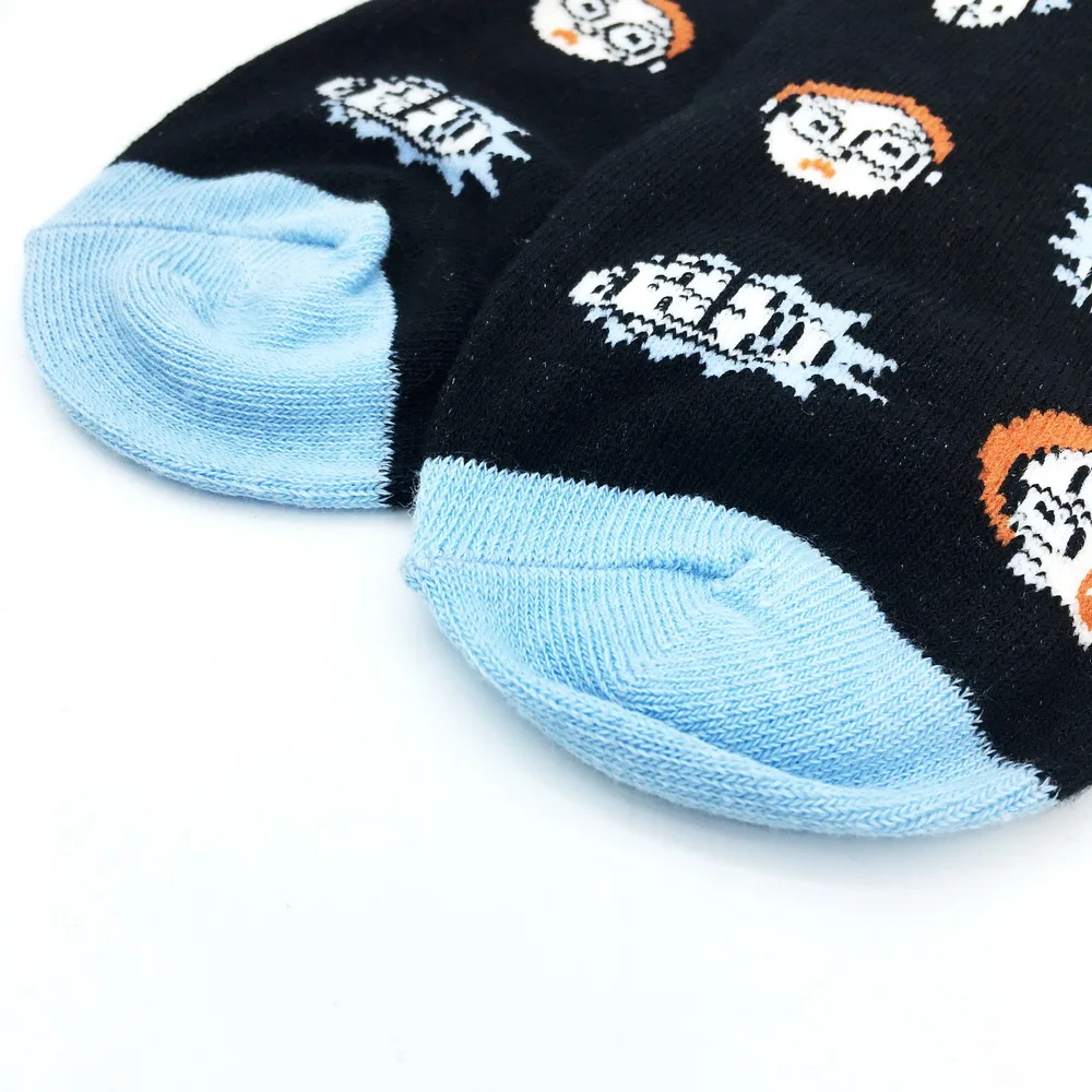 Короткие носки в стиле аниме Модельные туфли Дизайнерские короткие Тонкий носок