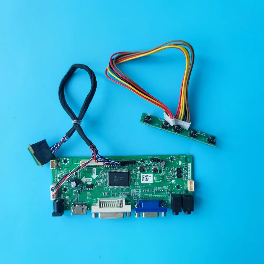 

Плата контроллера для 15,6 "LP156WH3 1366X76, 8 панель, экран M.NT68676, комплект, совместимый с HDMI, 40-контактный светодиодный VGA LCD