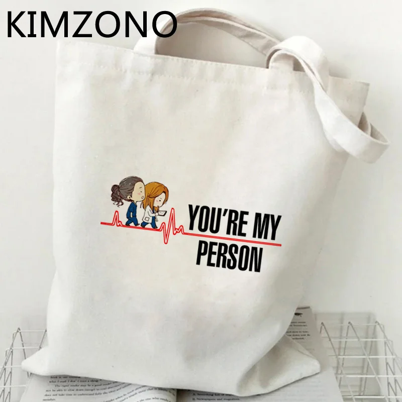 

Сумка для покупок Greys, анатомия, Джутовая сумка, экологически чистая сумка для покупок, многоразовая сумка для продуктов, сумки, многоразовы...