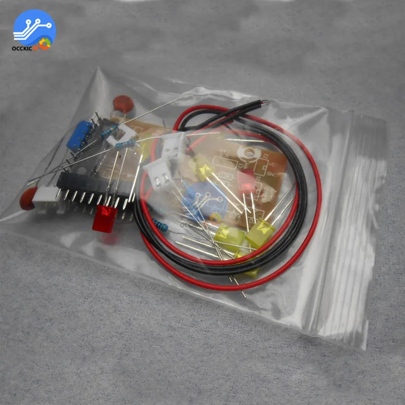 LM3915 10 светодиодный индикатор уровня индикации аудио звуковой анализатор спектра индикатор уровня DIY Набор усилителя комплект электороники