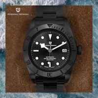 2021 new pagani design black bb58 mens watch top brand luxury mechanical automatic watch for men waterproof sport reloj hombre