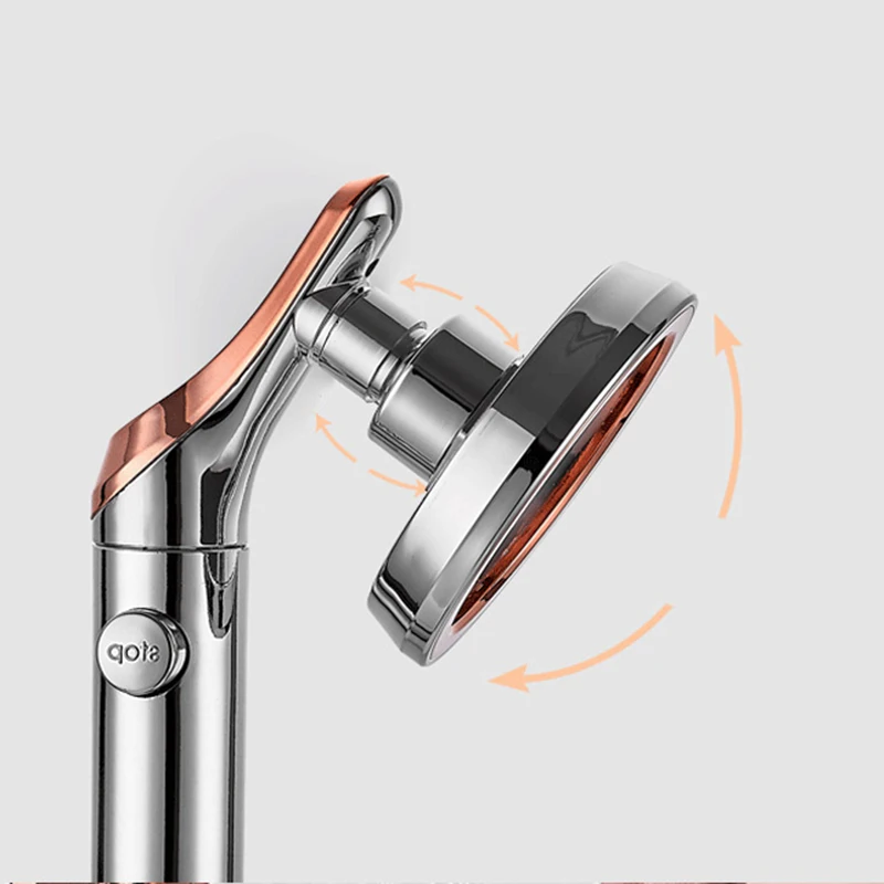 

Bathroom Large Panel High Pressure Shower Head Household Rotatable Big Water Outlet Rain Bath Showers