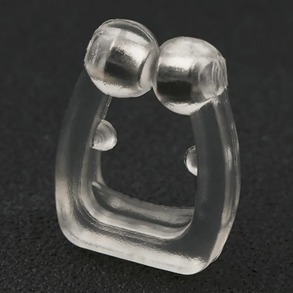 5 шт. силиконовых кейсов анти храп храпа зажим для носа сон лоток уменьшения
