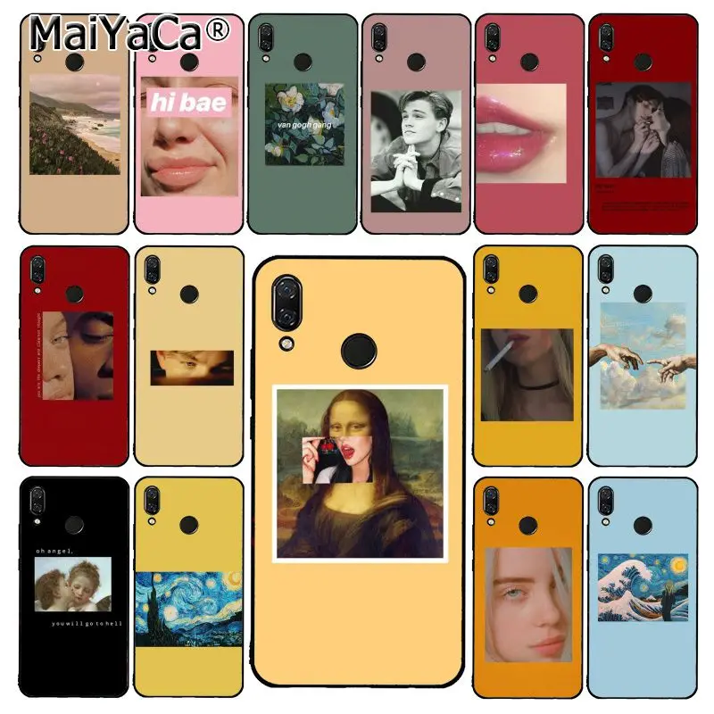 

MaiYaCa Great art aesthetic van 8Tgh Mona Lisa Angel Phone Case for Xiaomi Redmi8 4X 6A 9 5A Redmi 5 5Plus Note7 8Pro 7A 6A