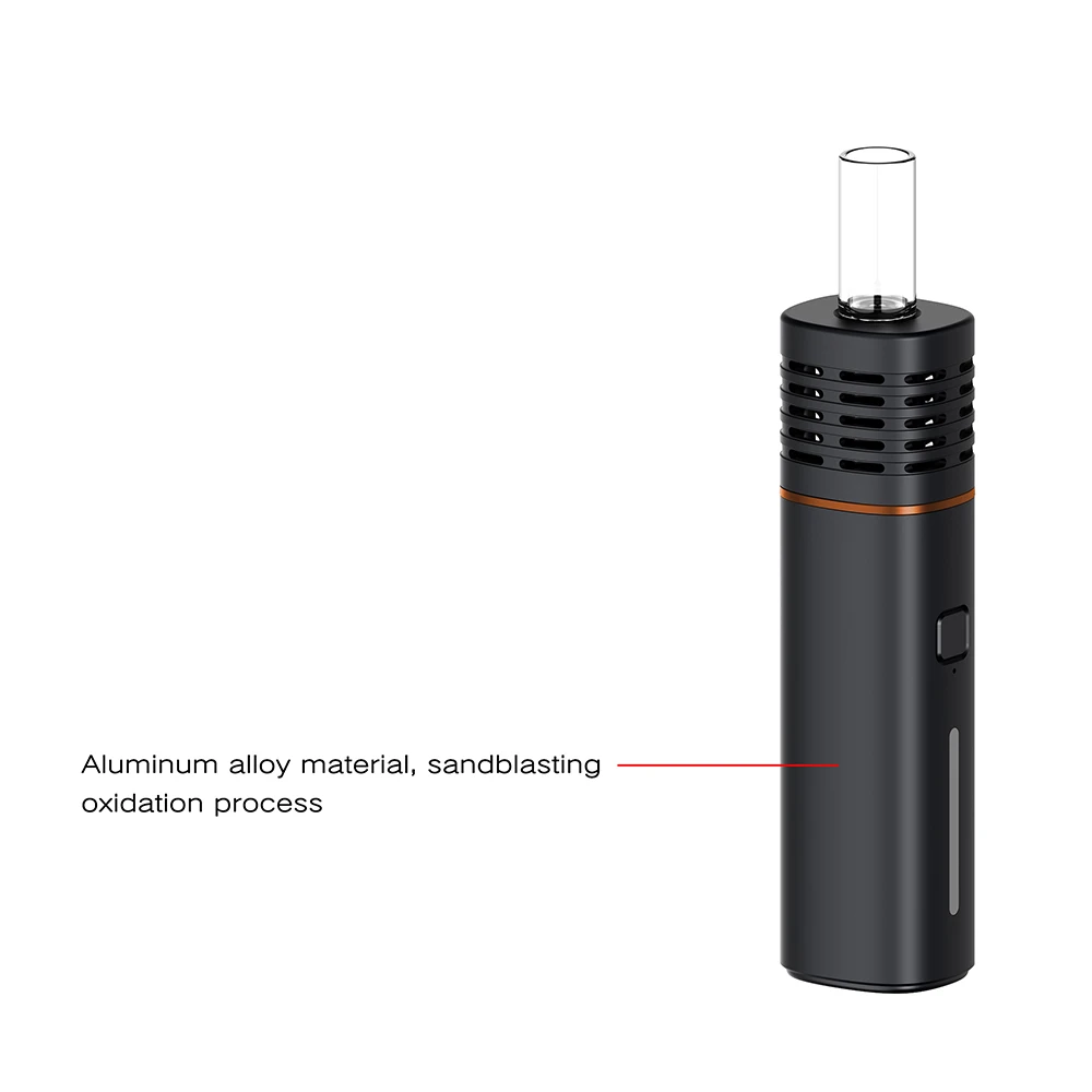 Испаритель сухих трав Kingtons BLK Elfin Vape Kit 1800mAh для емкости 1 мл с керамическим