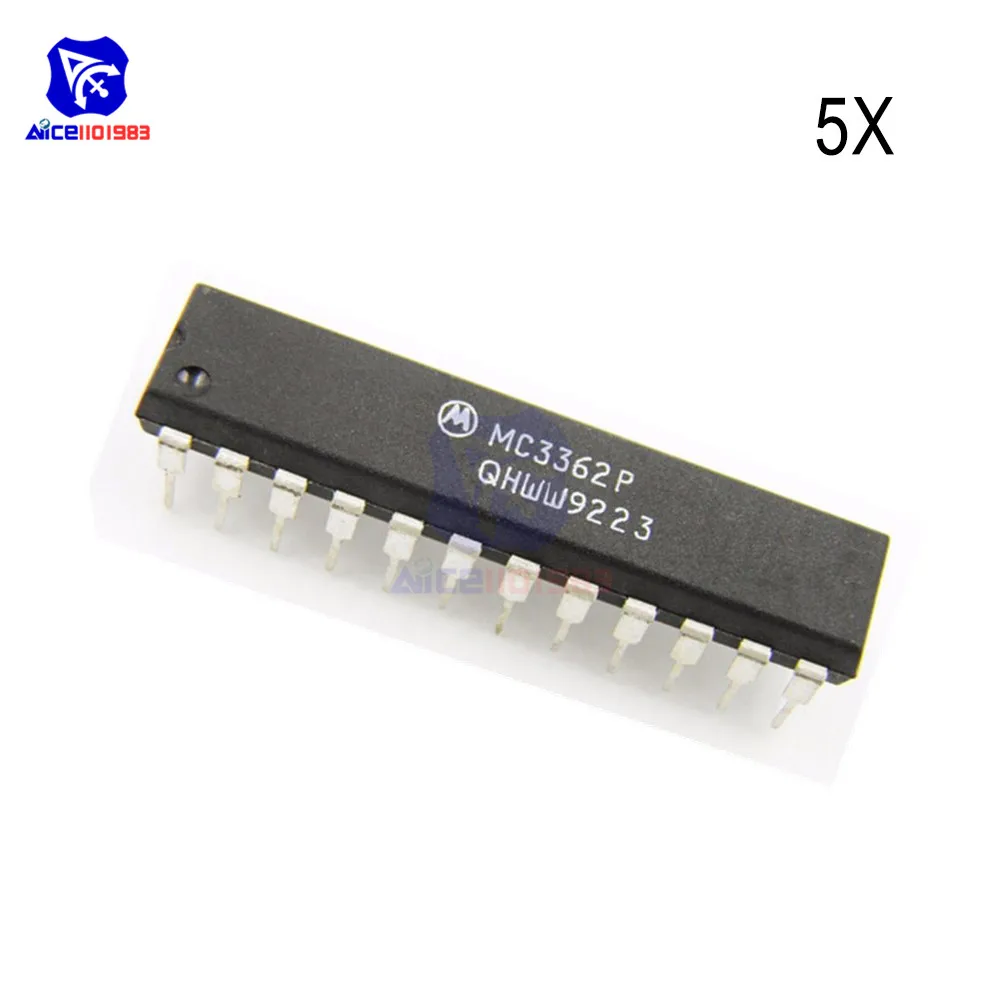 5 шт./лот IC чипы MC3362P MC3362 DIP 24 оригинальные Интегральные схемы|Интегральные схемы| |