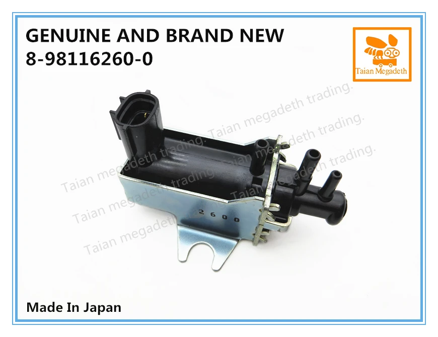 GENUINE AND BRAND NEW ELECTRONIC VACUUM PUMP 8981162600 FOR D-MAX ENGINE | Автомобили и мотоциклы