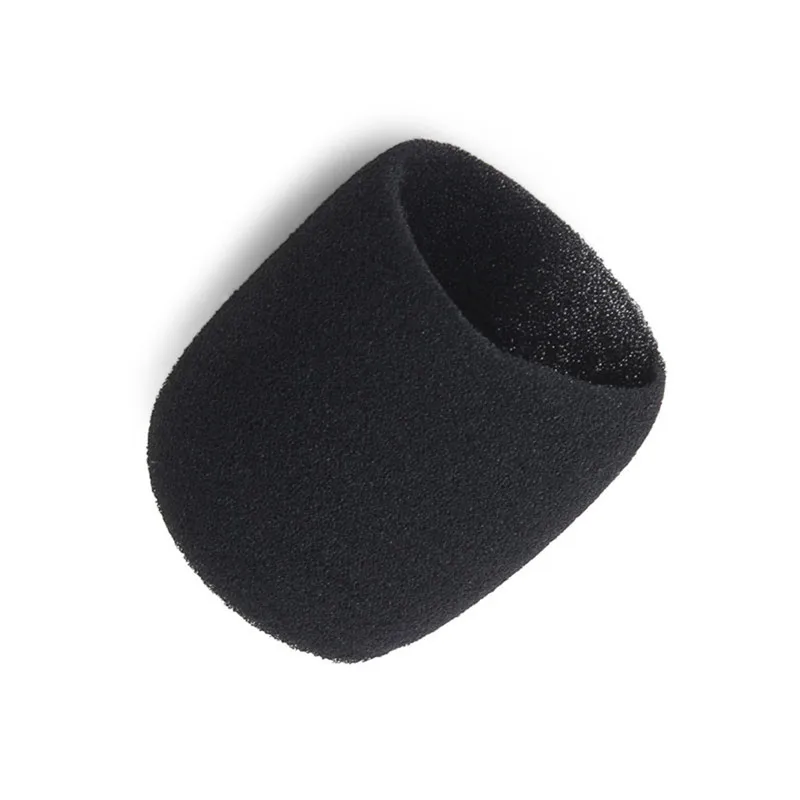 100 шт. Губка микрофона (внутренняя) ветрозащитная Пена Для Shure SM58 SM58S SM58LC BETA58 PG58 SLX24
