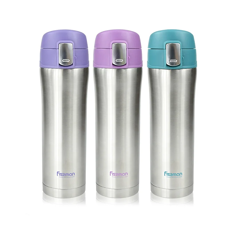 Фиссман 420 мл Вакуумная бутылка с двойными стенками из нержавеющей стали мужской