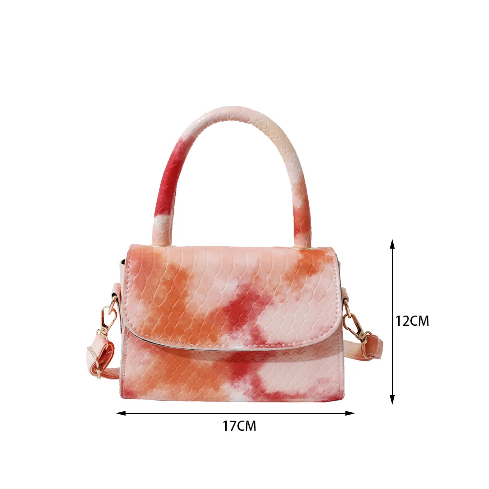 

Fashion Women Alligator Pattern PU Leather Shoulder Crossbody Messenger Bag Leisure Ladies Colorful Small Handbags