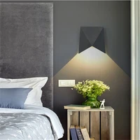 ory modern wall light sconces aluminum 220v diy design led wall lamp creative decoration for bedside bedroom living room