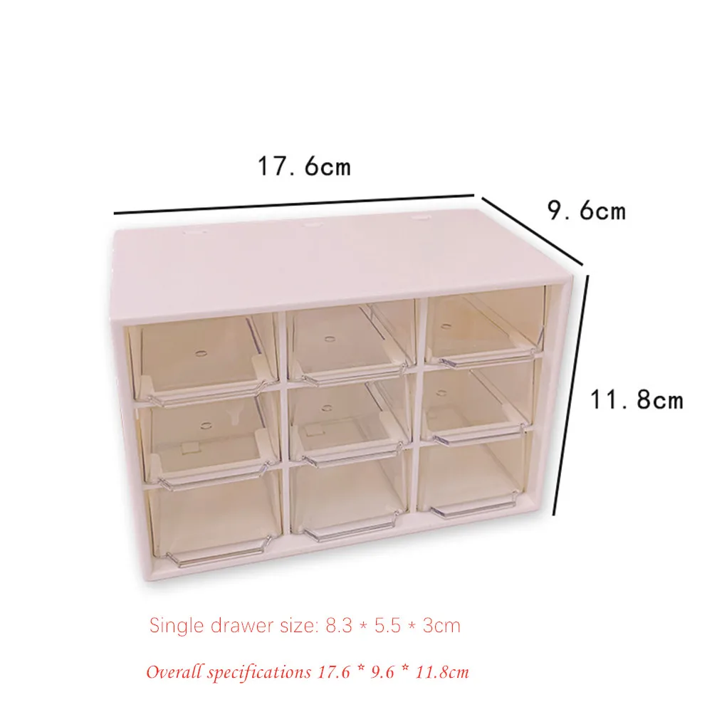 Новая Пыленепроницаемая коробка для хранения ящиков настольная канцелярская