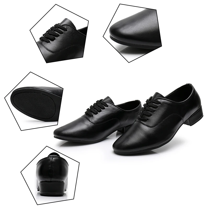 Мужская танцевальная обувь Hipposeus Обувь для бальных танцев мальчиков латинских из