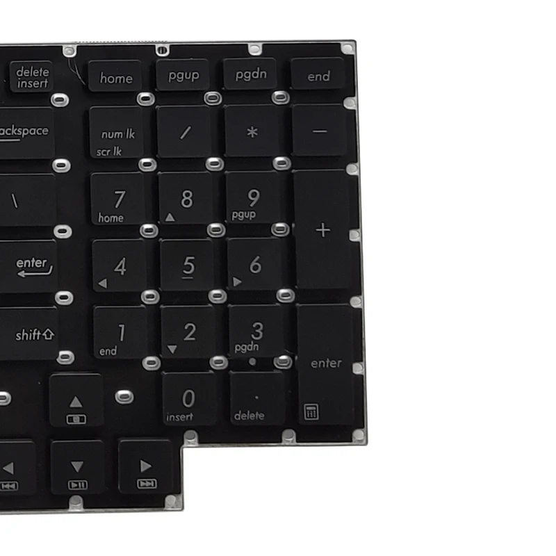 Новая английская черная клавиатура для ноутбука Asus G750 G750JH G750JM G750JS G750JW G750JX G750JZ -