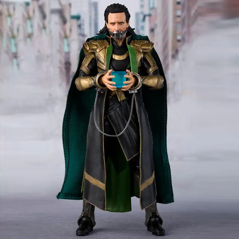 Искусственные комиксы Marvel Bandai Shf Avengers Loki 14 см коллекционная экшн-фигурка из ПВХ