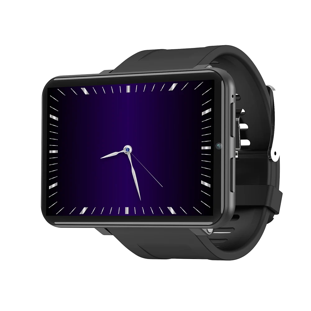 Black LEMFO LEMT 4G Смарт часы Android 7,1 телефон часы 2,86 дюймов 480*640 дисплей с 5MP HD камера 3 ГБ+ 32 ГБ 2700 мАч большой аккумулятор - Цвет: Black
