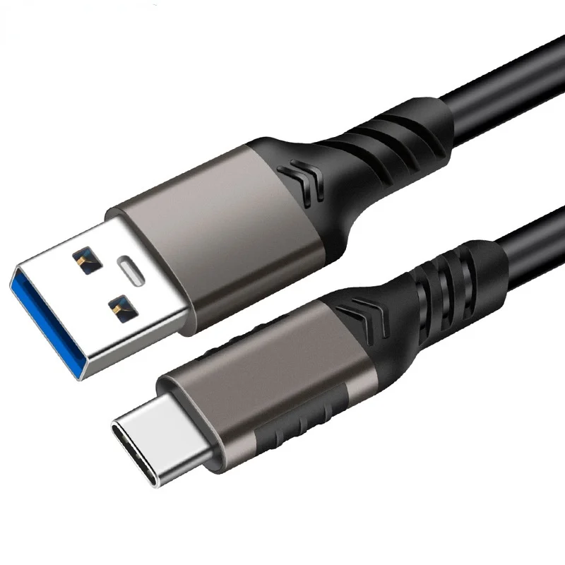Кабель USB A-USB C 3 1/3 2 Gen 10 Гбит/с для передачи данных короткий кабель SSD с быстрой