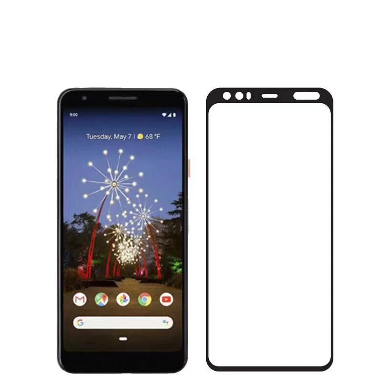 10 шт. полноэкранная защитная пленка стекло для Google Pixel 4 полноэкранное закаленное