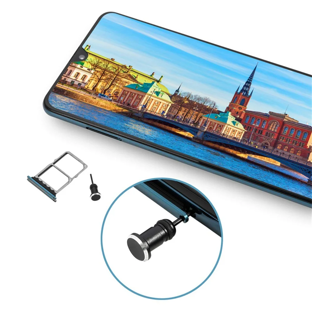 Комплект пылезащитных заглушек типа C USB Type-C и штекер для наушников 3 5 мм Samsung Galaxy S9