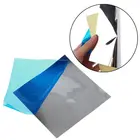 16 шт. съемные квадратные гибкие зеркальные настенные наклейки домашний Декор не стеклянное зеркало 77UD