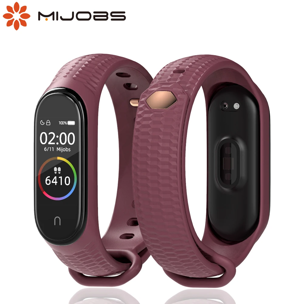 Для Mi Band 3 4 5 6 полупрозрачный Смарт Браслет для ремень Correa в едином положении во