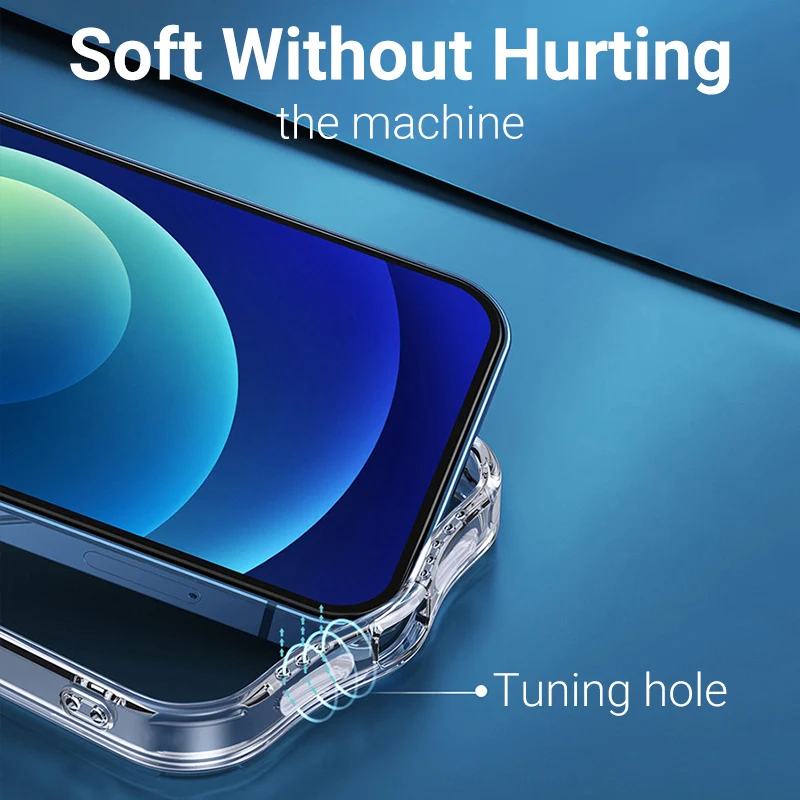 Square TPU Clear Case for iPhone 11 Case Wireless Charger Magnetic Magsafing Fundas Iphone 11 12 13 Pro Max 13 12 Mini Cover