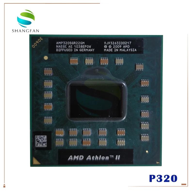 Двухъядерный мобильный процессор AMD Athlon II P320 2 1 ГГц двухъядерный двухпоточный