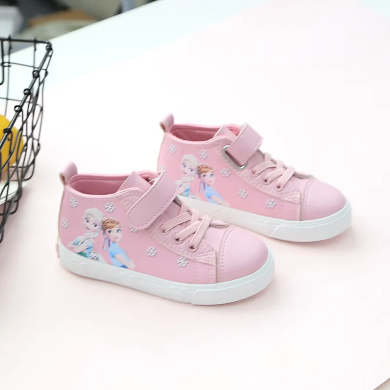 Милая повседневная обувь принцессы Холодное сердце Эльза и ананань мягкая