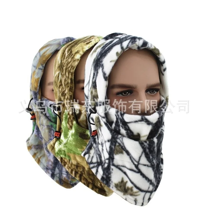 

Camouflage Balaclava Winter Cap Windproof Breathable Tactical Army Airsoft Paintball Full Face Cover Hats Beanies Men Women