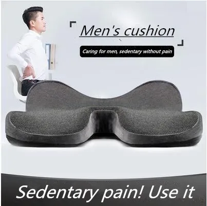 

Подушка на стул, из пены с эффектом памяти, нескользящая, плюшевая, для офиса, для формирования красивых ягодиц