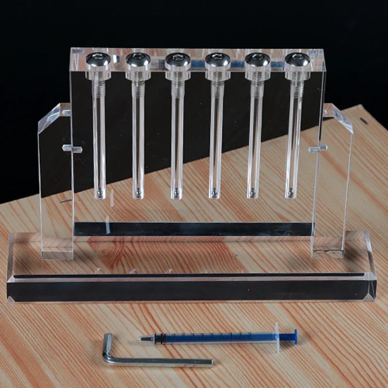 

Акриловое вращающееся устройство для очистки моторного масла, прибор контрастной вязкости, демонстрационный стеллаж для контрастной пере...